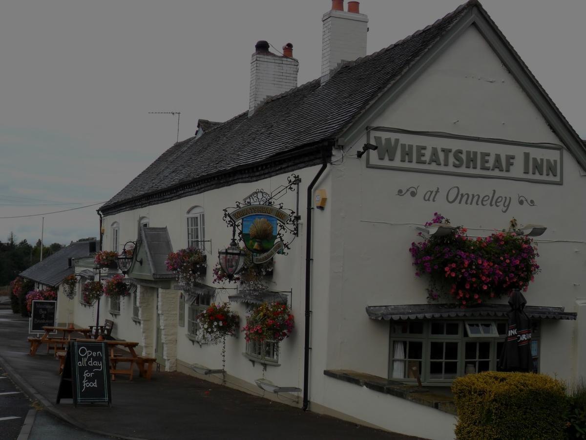 The Wheatsheaf Inn Onneley Exterior photo